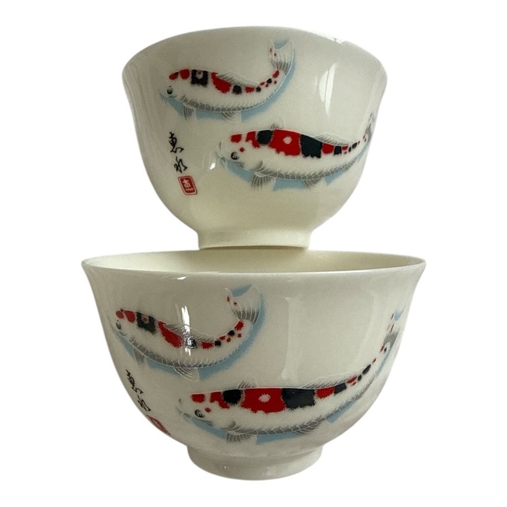 Vintage Japanese Bone China tea cups EUC
